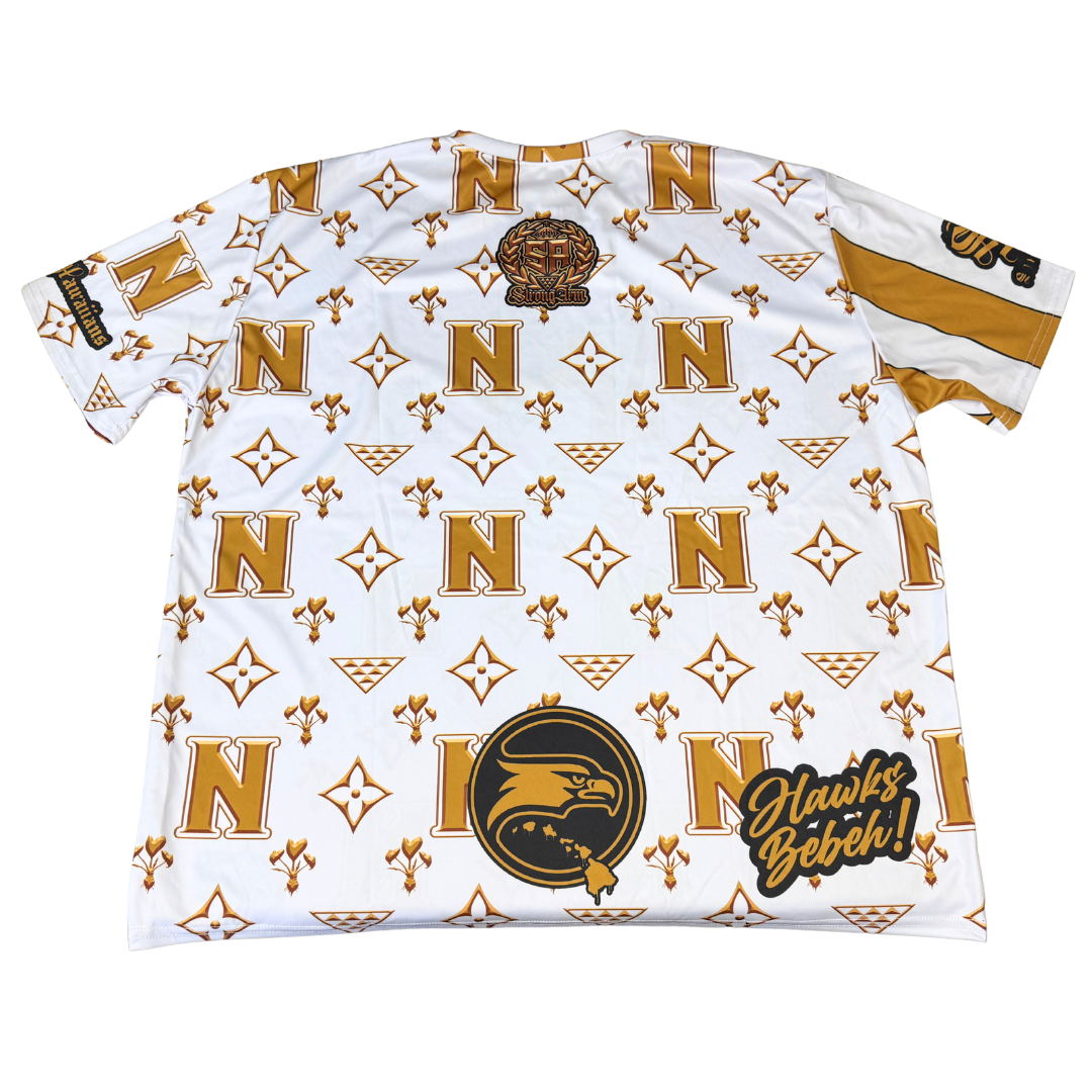 Nānākuli Drip White/Gold - Sub Shirt