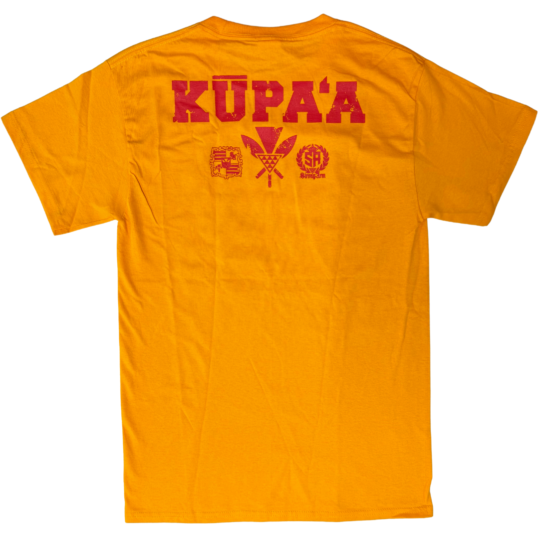 Until The Very Last Aloha ʻĀina - Yellow Cotton T-Shirt