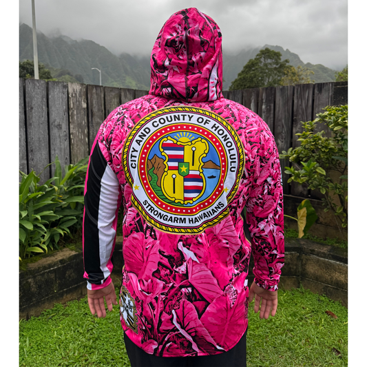 City & County ʻĀkala Kalo - Long Sleeve W/Hood