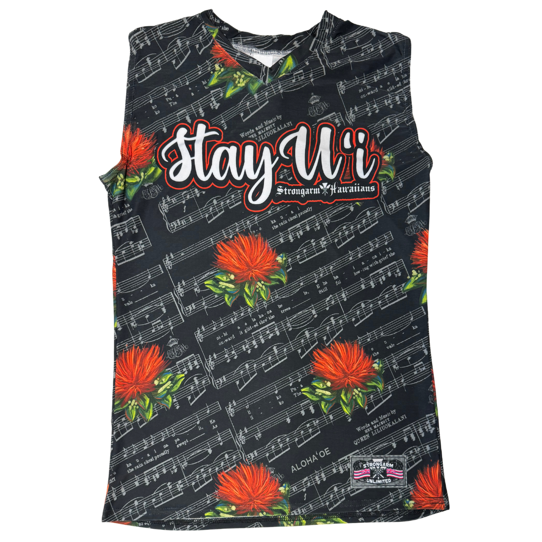 Stay Uʻi Aloha ʻOe - Racerback Tank Top