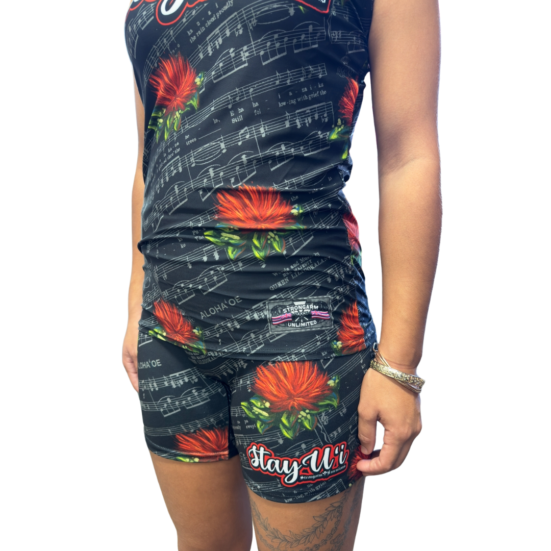 Stay Uʻi Aloha ʻOe - Biker Shorts