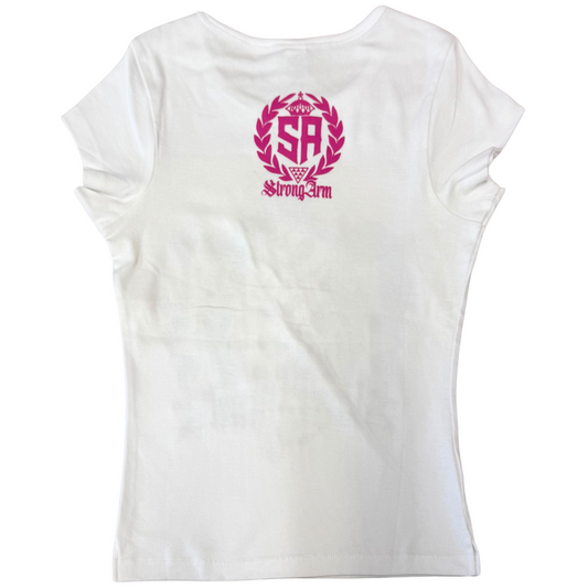 Strongarm Hawaiians Red & White Baby Tee - Bundle