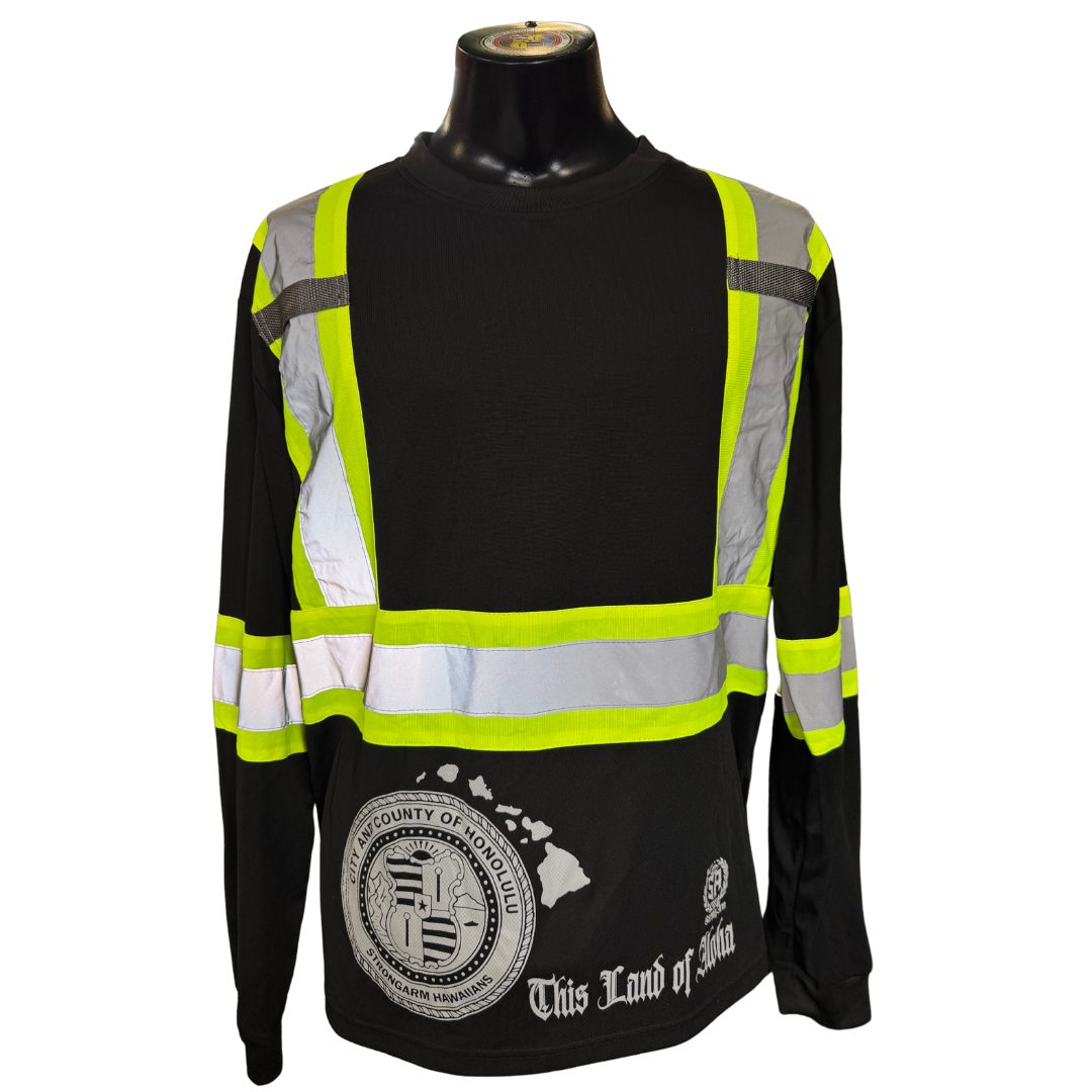 City & County This Land of Aloha - Hi Vis Long Sleeve