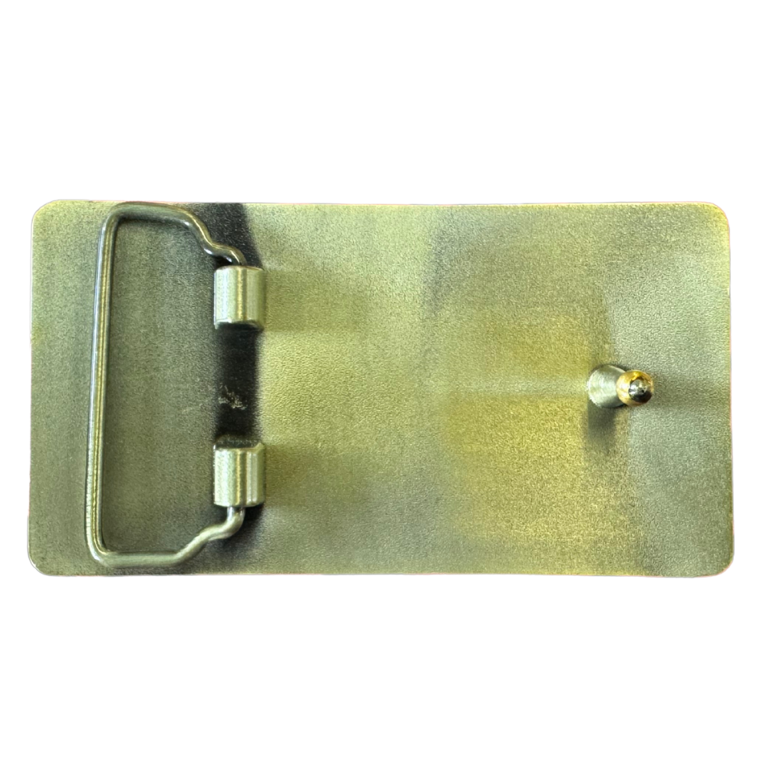 Hae Hawaiʻi - Brass Belt Buckle