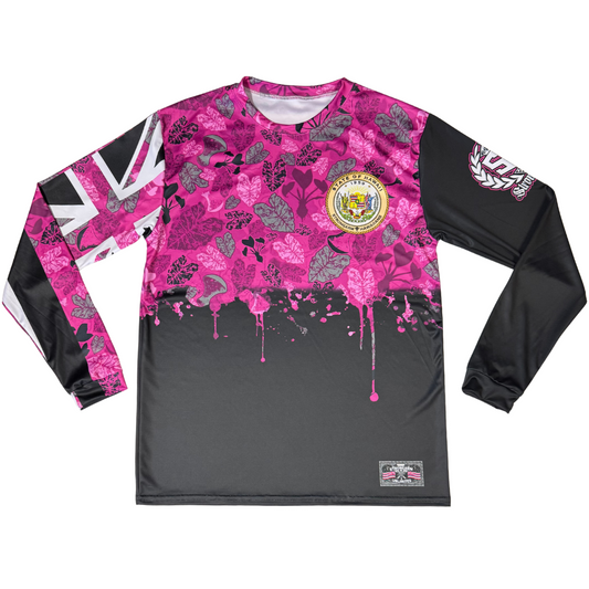 State of Hawaiʻi Pink Kalo - Long Sleeve