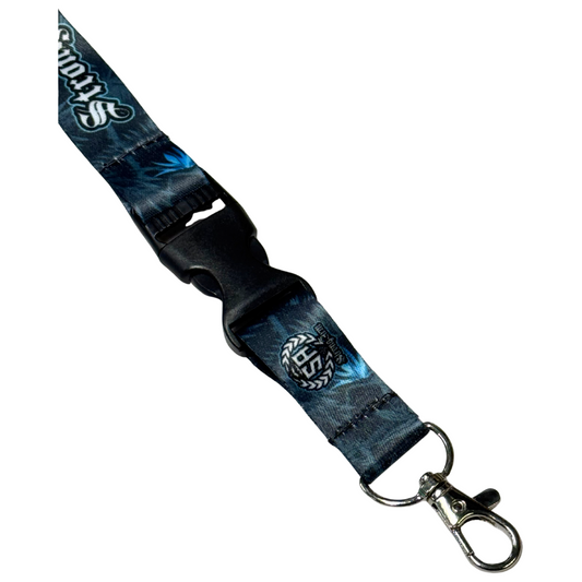 Strongarm Hawaiians Blue Bird of Paradise - Lanyard