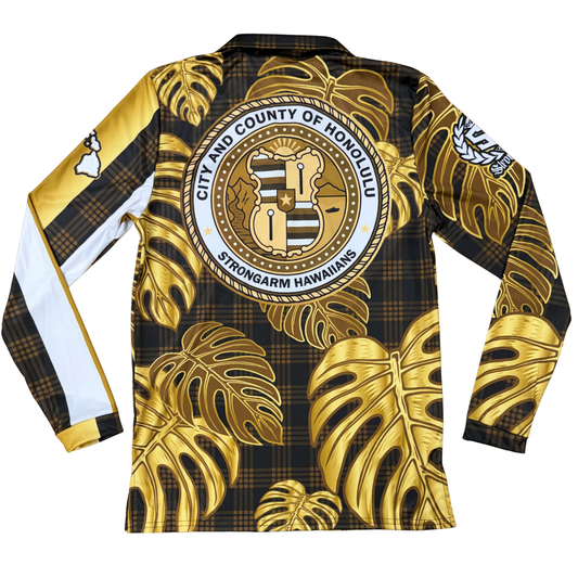 City & County Palaka Palaunu - Long Sleeve Polo