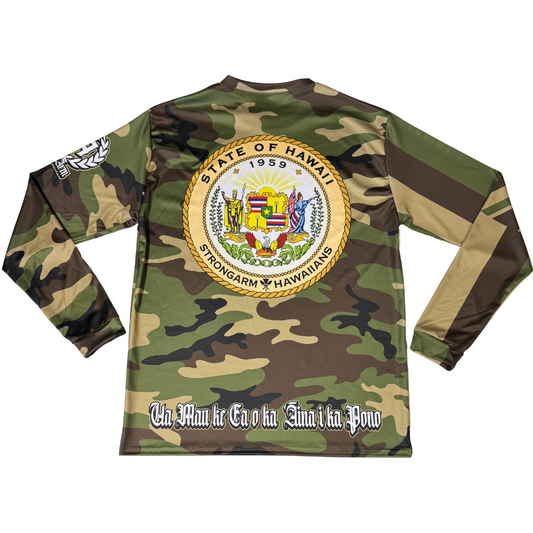 State of Hawaii Camo - Long Sleeve