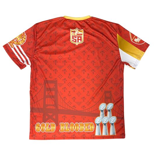Faithful Red & Gold - Sub Shirt