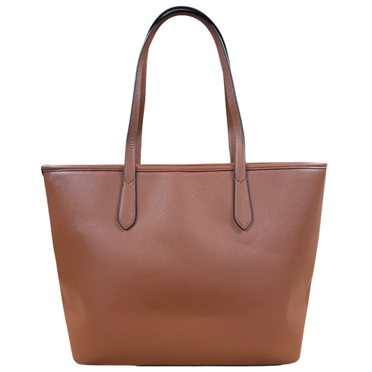 Stay Uʻi Faux Leather Purse - Brown