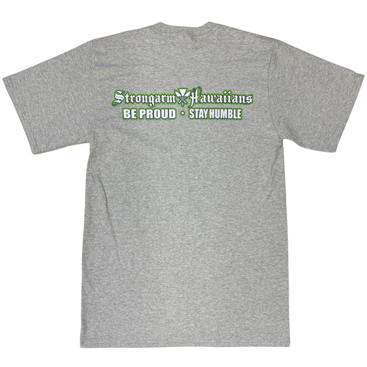 Show More Aloha (Gray) - Cotton T-Shirt