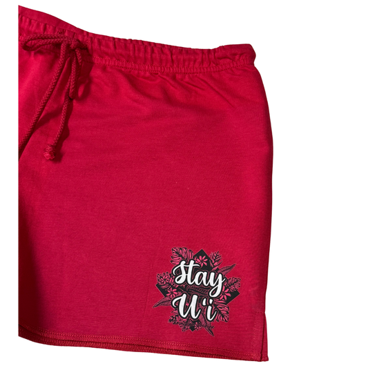 Stay Uʻi Kuiki Logo - Drawstring Shorts
