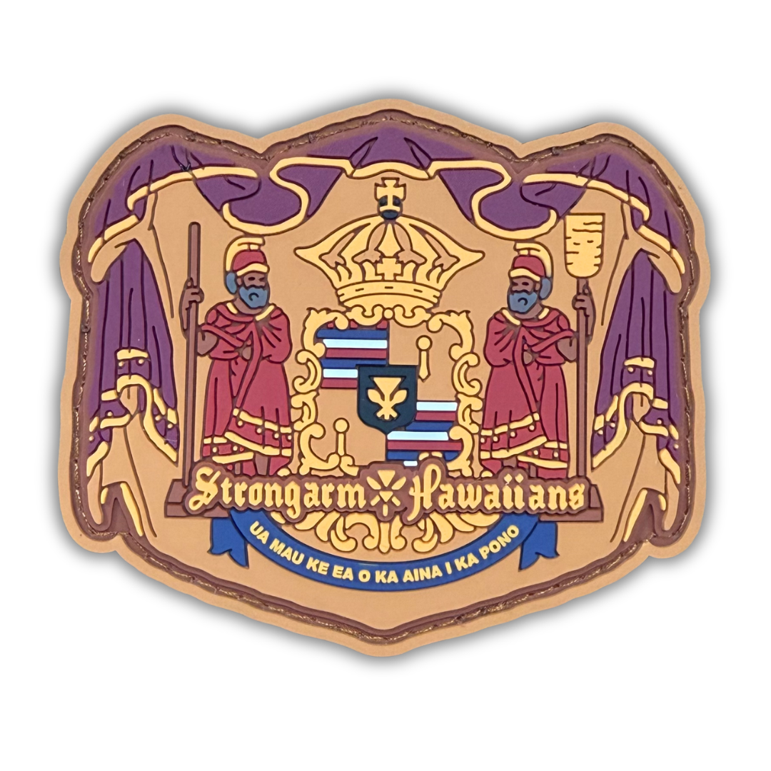 Hawaiian Coat of Arms - Velcro Patch