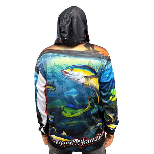 Kai - Long Sleeve W/Hood + Thumb Holes