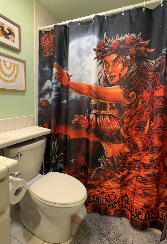 Pelehonuamea - Shower Curtain