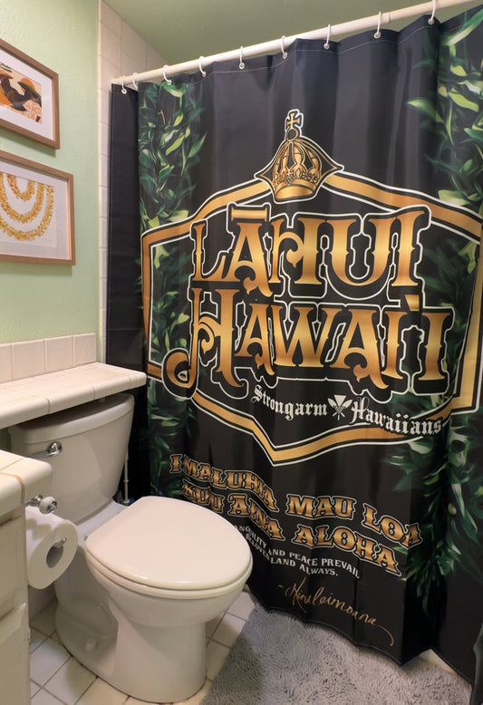 Lāhui Hawaiʻi - Shower Curtain