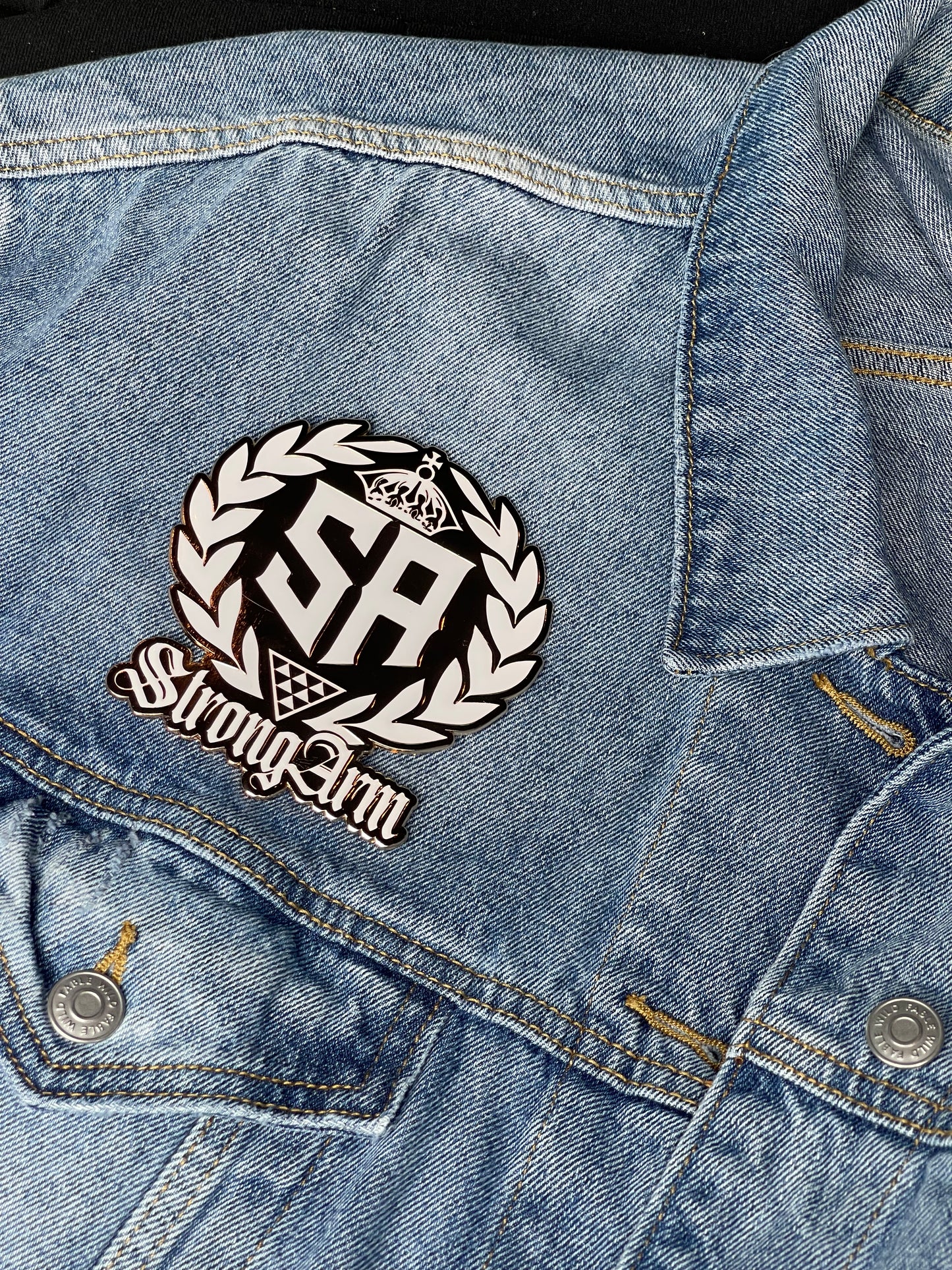 StrongArm - Gold Enamel Pin
