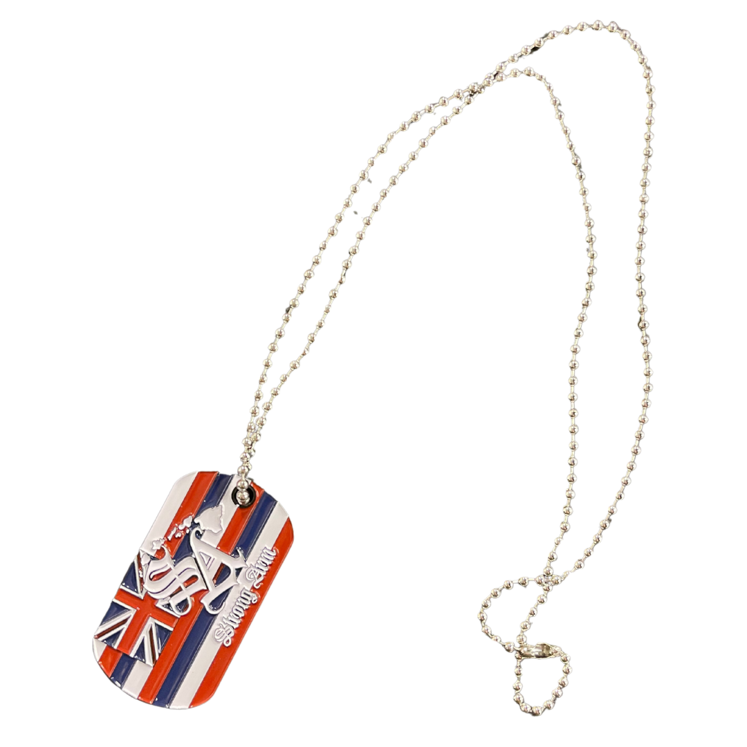 SA Hawaiian Flag - Dog Tag