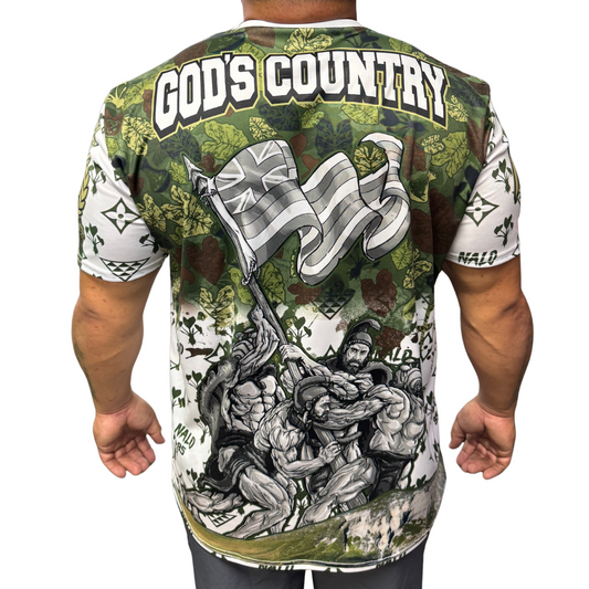 Waimānalo "God's Country" White - Sub Shirt