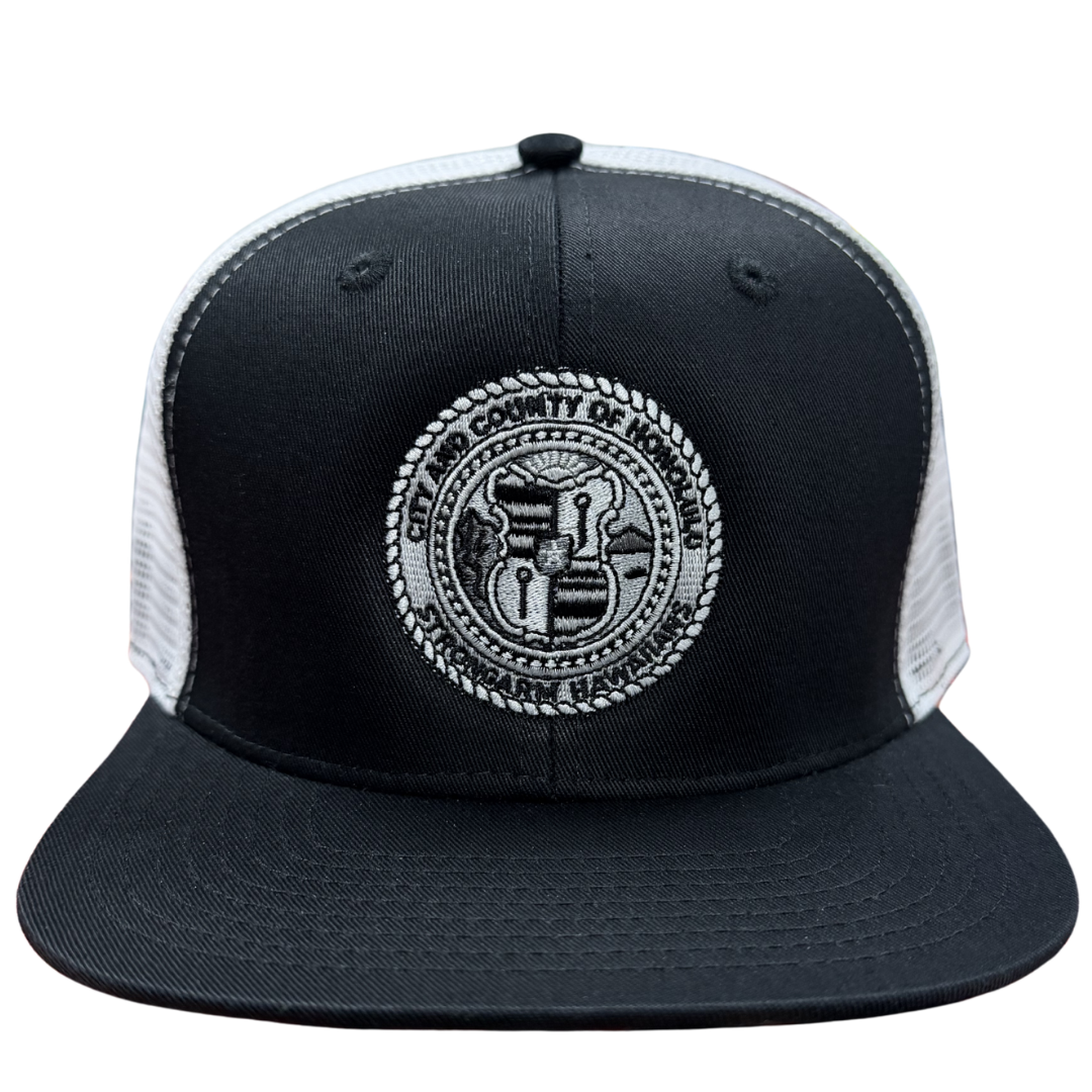 City & County Black/White - Snapback