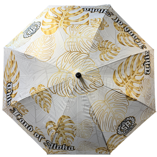 Gold Monstera - Umbrella