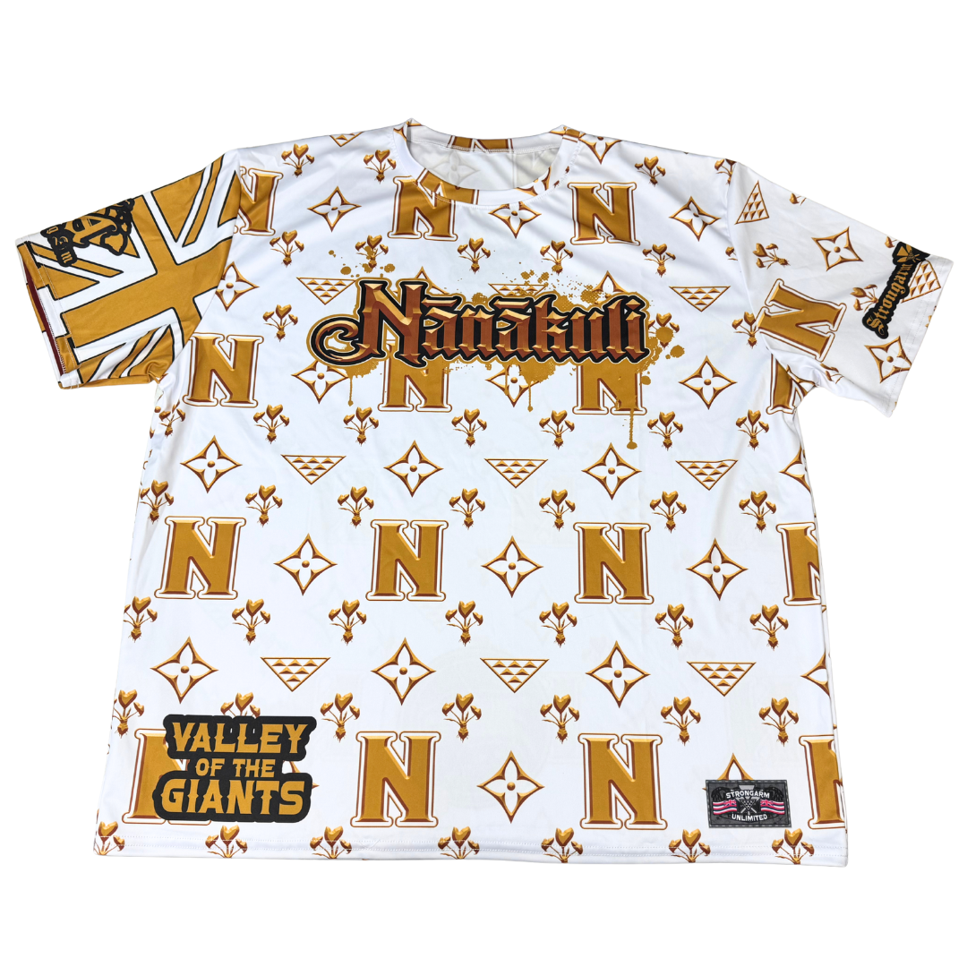 Nānākuli Drip White/Gold - Sub Shirt