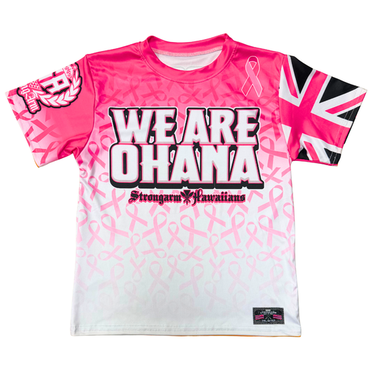 "We Are Ohana" Breast Cancer Awareness - Sub Shirt