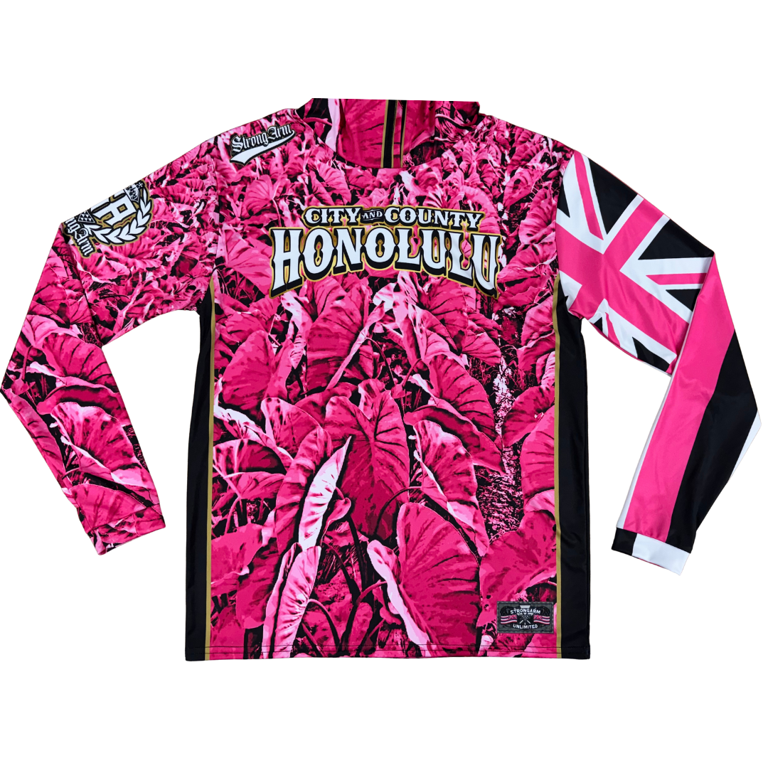 City & County ʻĀkala Kalo - Long Sleeve W/Hood