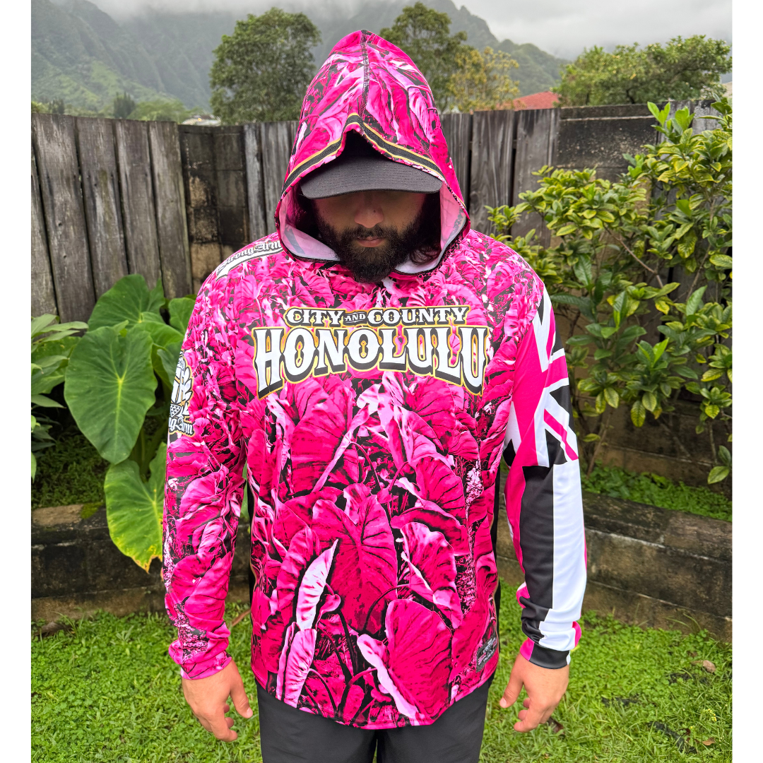 City & County ʻĀkala Kalo - Long Sleeve W/Hood