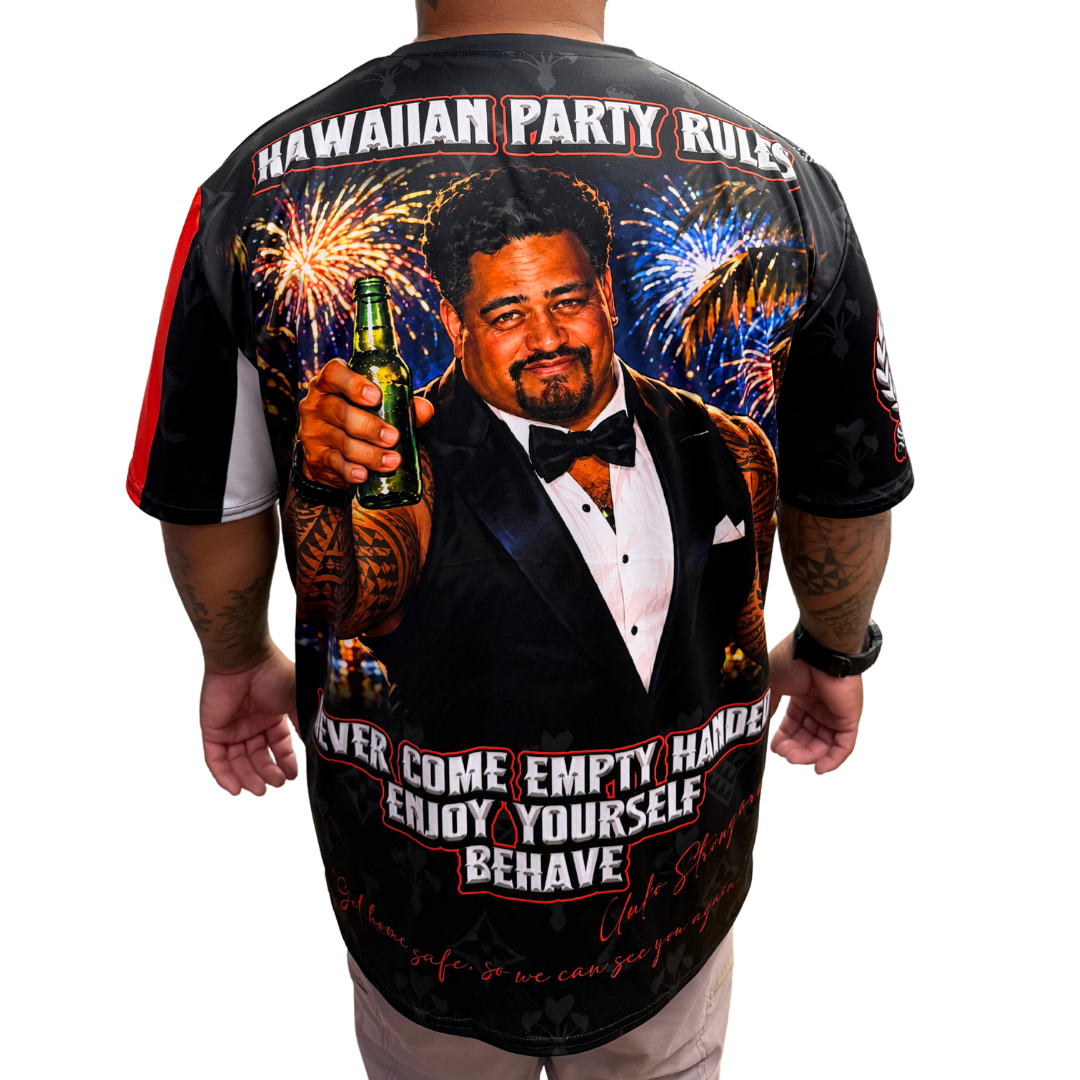 Unko Strongarm's Hawaiian Party Rules - Sub Shirt