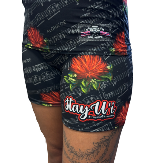Stay Uʻi Aloha ʻOe - Biker Shorts