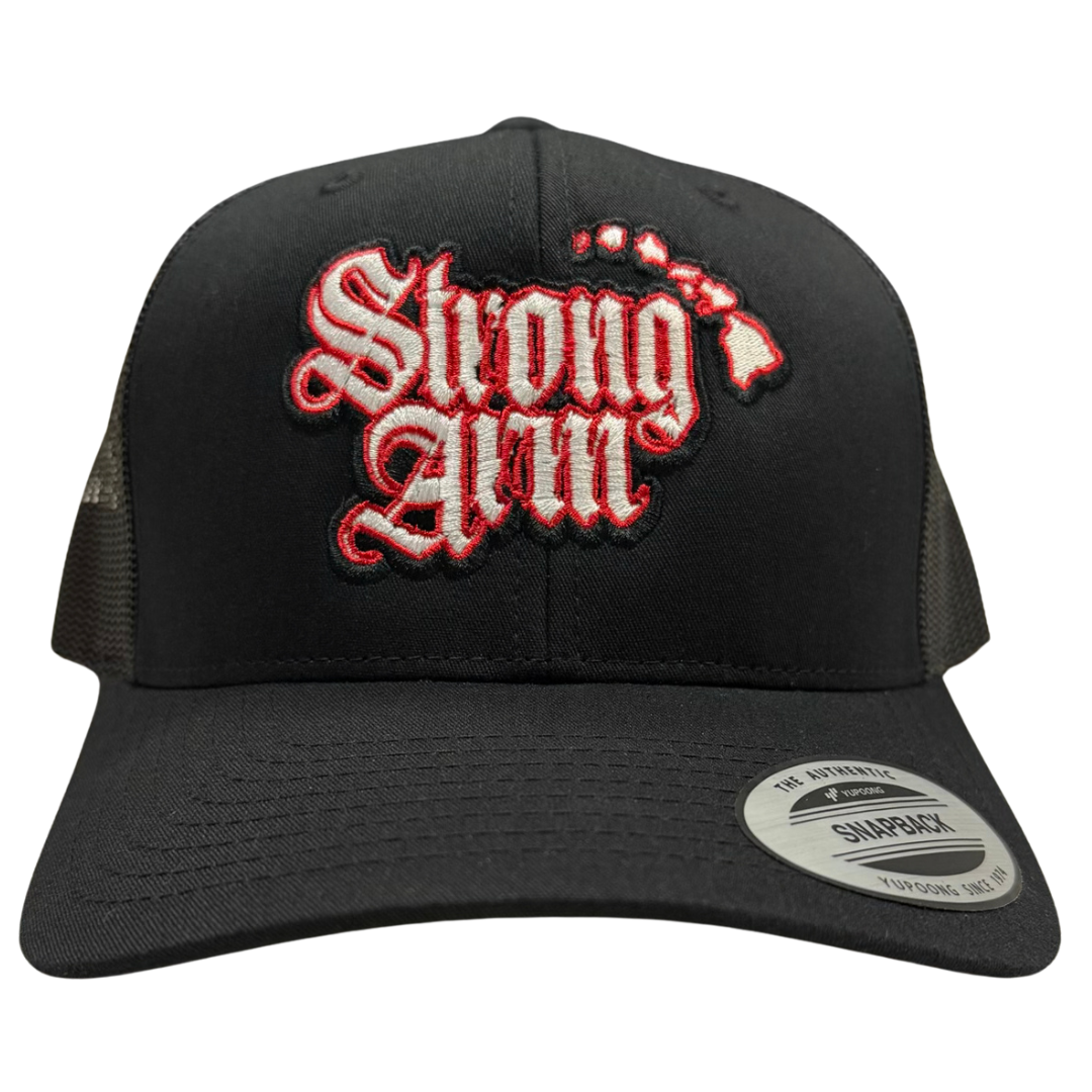 Strong Arm Black Trucker - Snapback