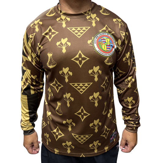City & County Brown LV - Long Sleeve