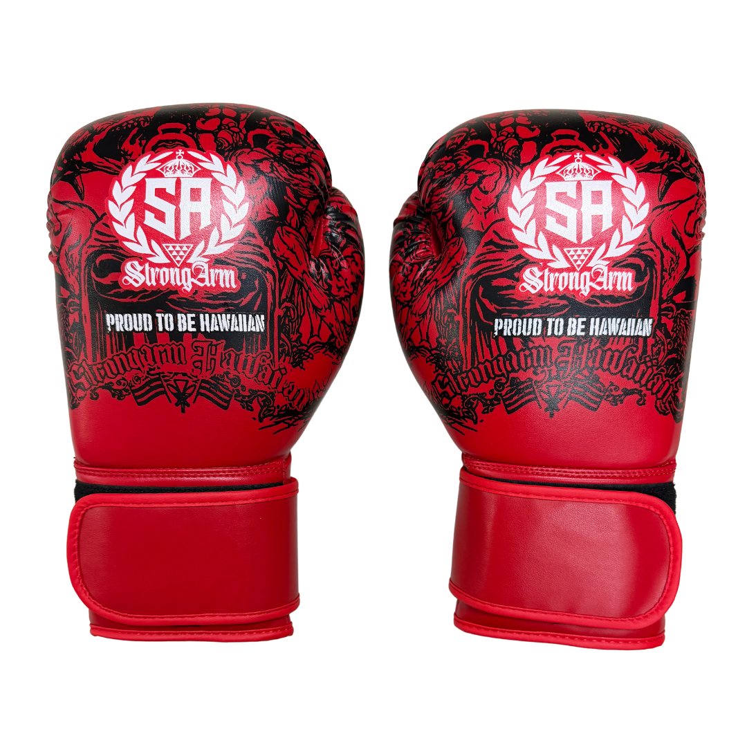 Strong Arm Proud To Be Hawaiian - 14oz Pro Boxing Gloves