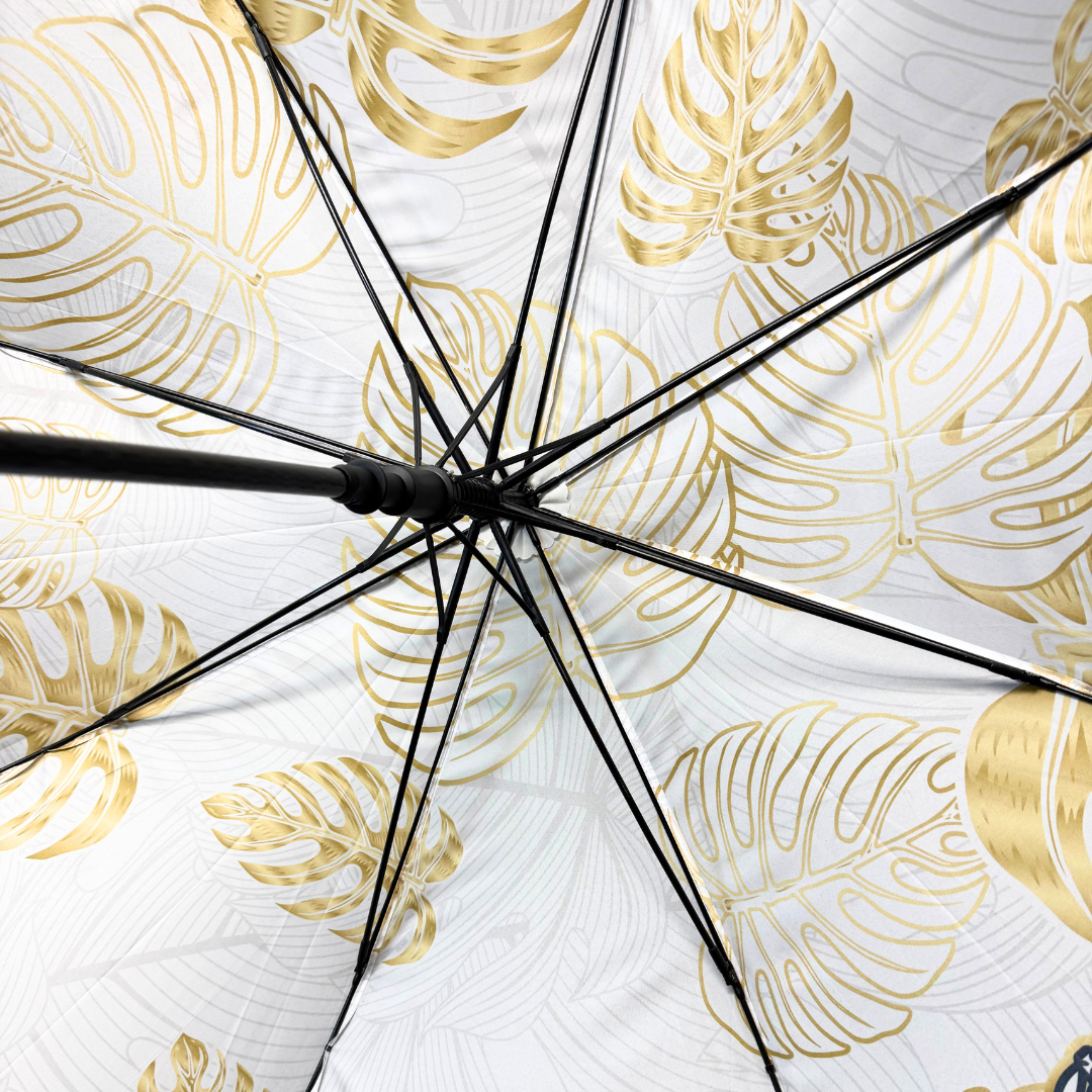 Gold Monstera - Umbrella