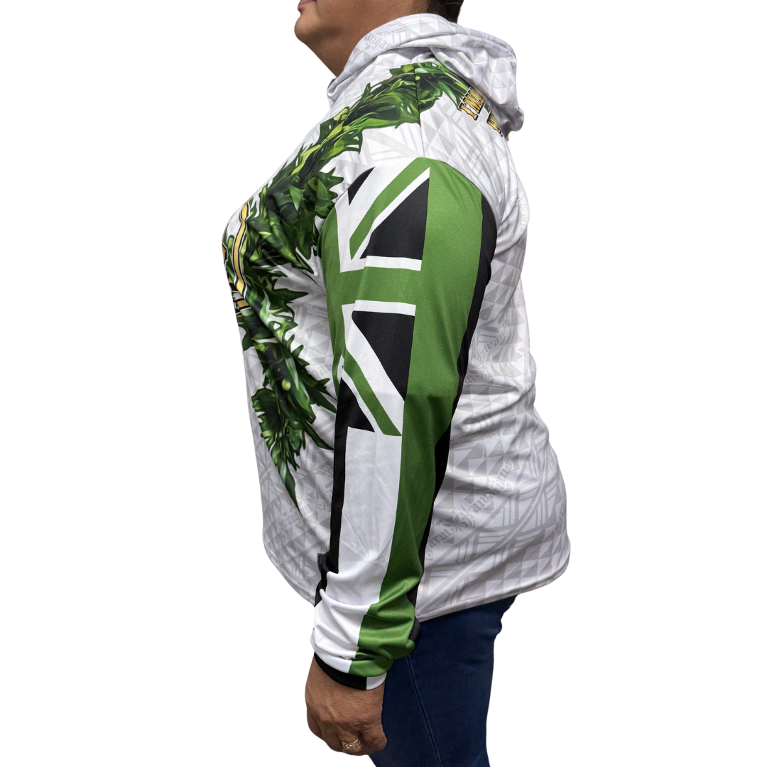 Lāhui Hawaiʻi (Keʻokeʻo Edition) - Long Sleeve W/Hood
