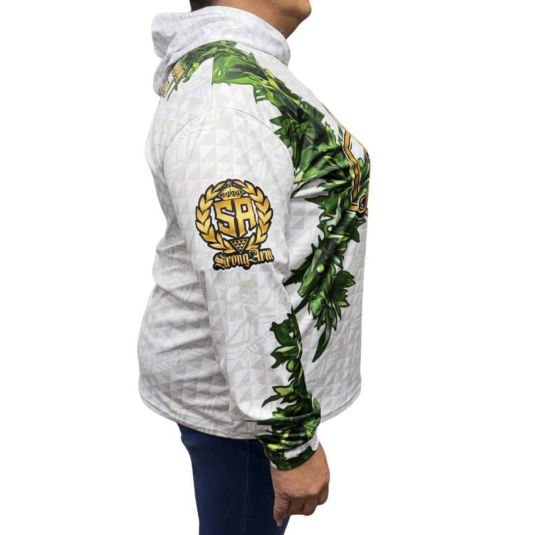 Lāhui Hawaiʻi (Keʻokeʻo Edition) - Long Sleeve W/Hood