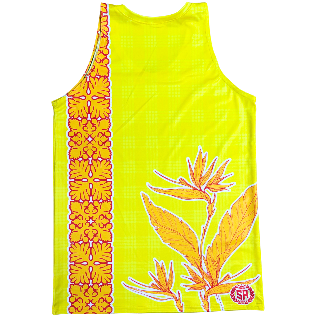 Stay Uʻi Palaka Melemele - Women's Racerback Tank