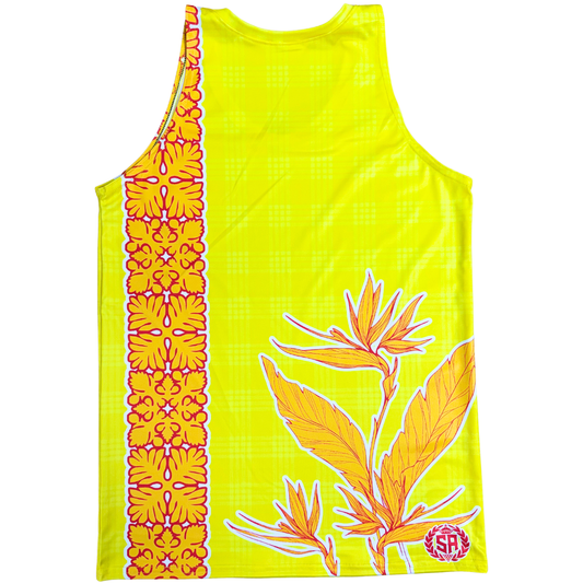 Stay Uʻi Palaka Melemele - Women's Racerback Tank