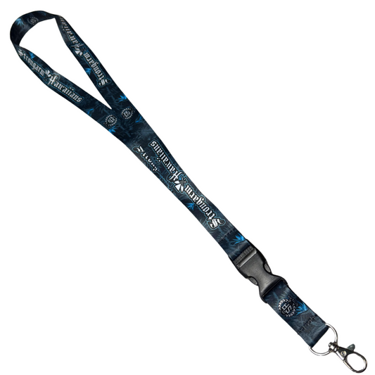 Strongarm Hawaiians Blue Bird of Paradise - Lanyard