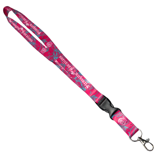 Strongarm Hawaiians Pink/Blue Tropical - Lanyard