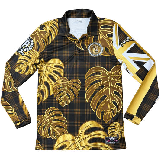 City & County Palaka Palaunu - Long Sleeve Polo