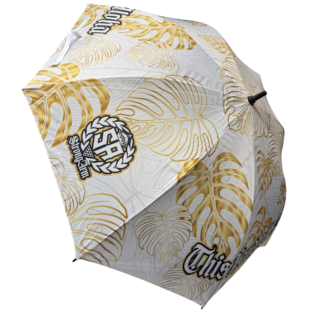 Gold Monstera - Umbrella