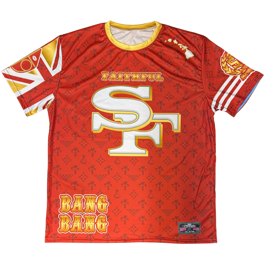 Faithful Red & Gold - Sub Shirt