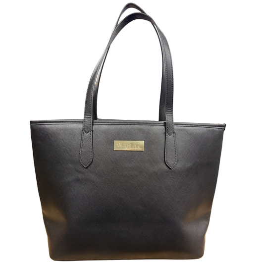 Stay Uʻi Faux Leather Purse - Black