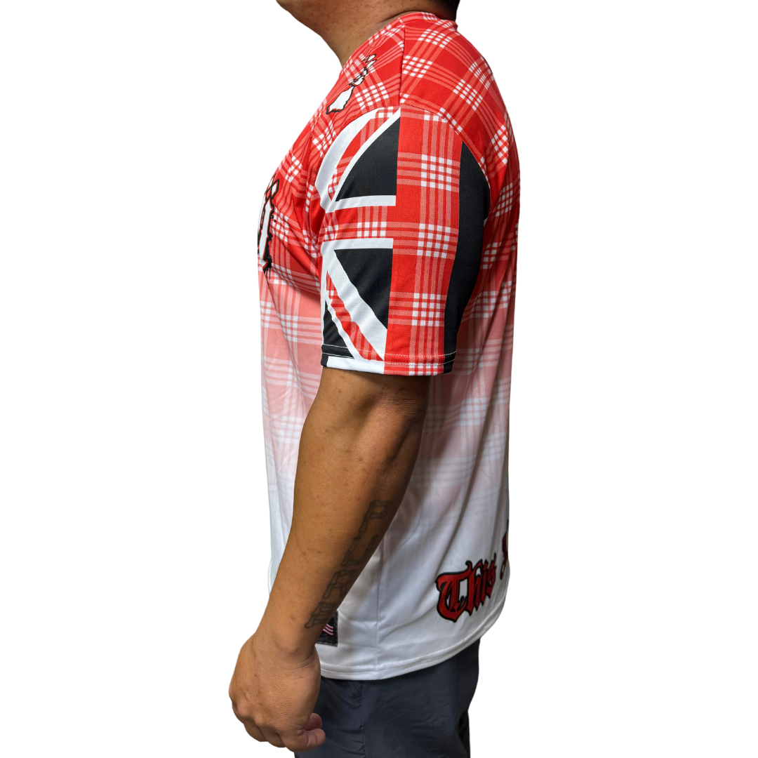 Sons of Hawaii Red Palaka - Sub Shirt