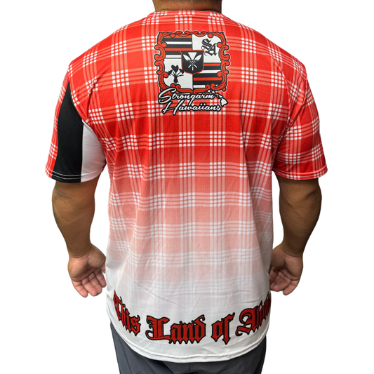 Sons of Hawaii Red Palaka - Sub Shirt