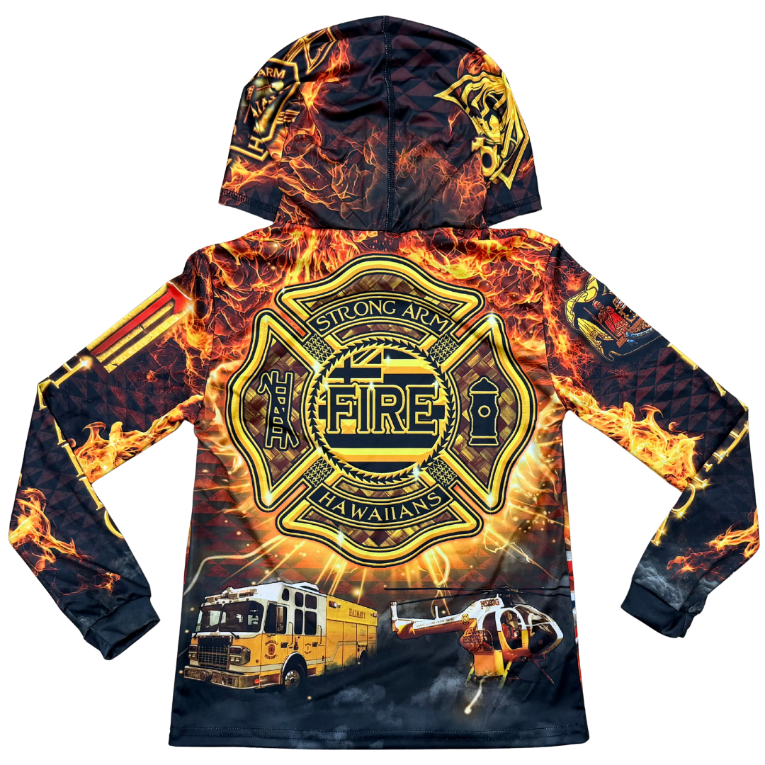 Kanaka Kinai Ahi - Long Sleeve W/Hood