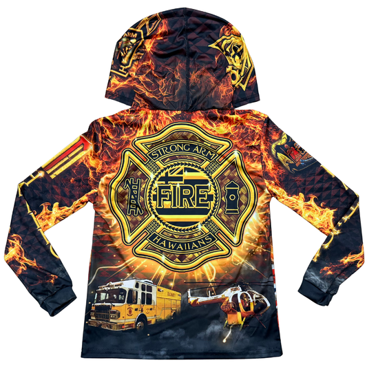 Kanaka Kinai Ahi - Long Sleeve W/Hood