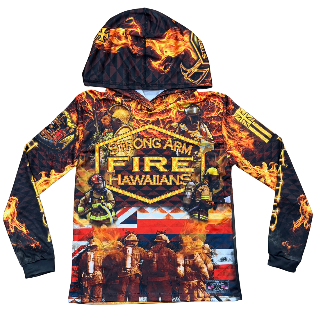 Kanaka Kinai Ahi - Long Sleeve W/Hood